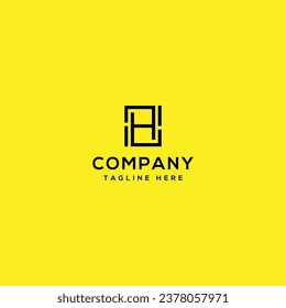 Initial Letter H logo template