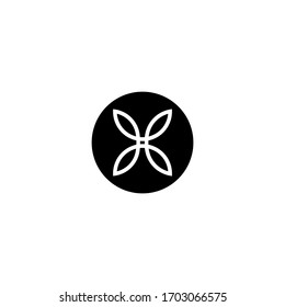 Initial letter H logo vector design template