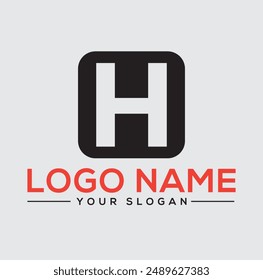 Initial letter H logo and wings symbol. Wings design element,  initial Letter H logo Icon, Initial Logo Template
