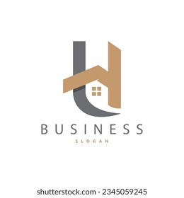 Letra inicial H Logotipo minimalista, vector de logotipo de lujo simple, marca de diseño de emblema de identidad corporativa, empresa, empresa