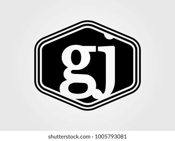 Initial letter ha lowercase logo minimalist black
