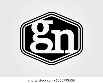 Initial letter ha lowercase logo minimalist black