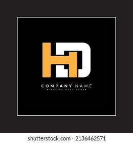 Initial Letter HD Logo - Minimal Business Logo