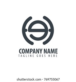 Initial Letter HG Design Logo