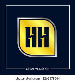 Initial Letter HH Logo Template Design