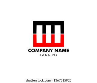 Initial Letter HH Logo Template Design