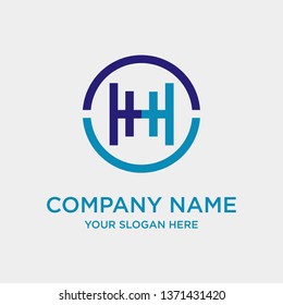 Initial Letter HH Logo Template Design - Vector
