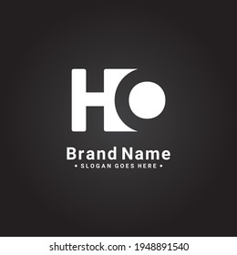 Initial Letter HO Logo - Simple Business Logo