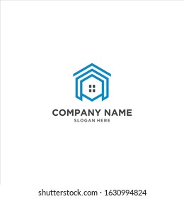 Initial letter A house logo icon design minimalist monogram building property real estate symbol concept vector
creative home smart logo detailing with clean background
