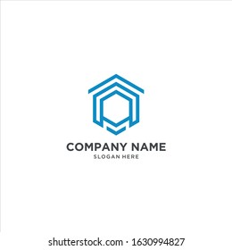 Initial letter A house logo icon design minimalist monogram building property real estate symbol concept vector
creative home smart logo detailing with clean background