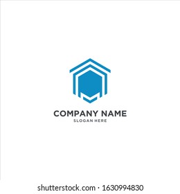 Initial letter A house logo icon design minimalist monogram building property real estate symbol concept vector
creative home smart logo detailing with clean background