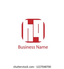 Initial Letter HQ Logo Template Design