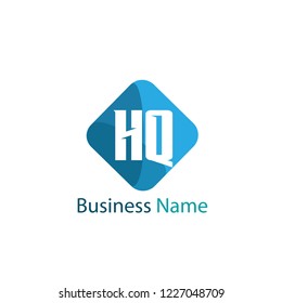 Initial Letter HQ Logo Template Design