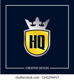 Initial Letter HQ Logo Template Design