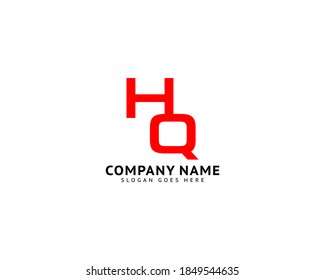 Initial Letter HQ Logo Template Design