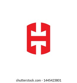 Initial letter HT logo design inspiration