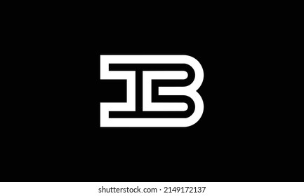 Initial Letter Ib B Logo Vector Stock Vector (Royalty Free) 2149172137 ...