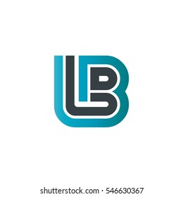 Initial Letter IB LB LP LR Linked Design Logo