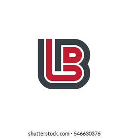 Initial Letter IB LB LP LR Linked Design Logo