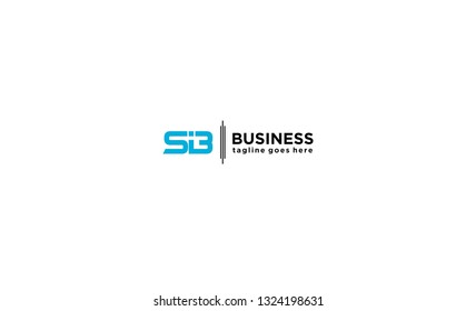 Initial Letter IBS Or SBI or BSI Logo Icon Vector