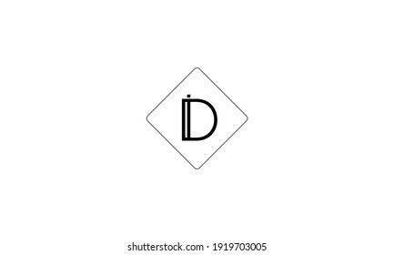 Initial Letter ID Linked Logo Design