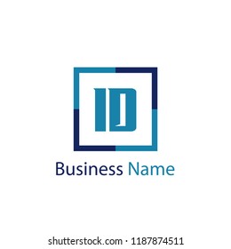 Initial Letter ID Logo Template Design