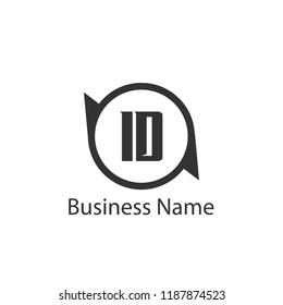 Initial Letter ID Logo Template Design