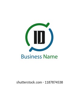 Initial Letter ID Logo Template Design