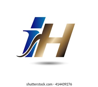 initial letter ih linked logo
