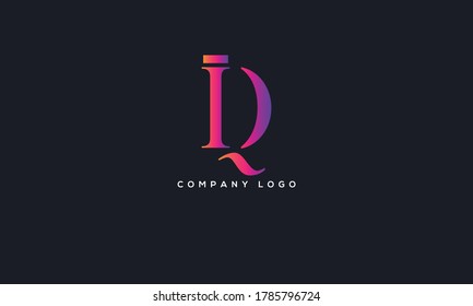 Initial Letter IR or RI Logo Design vector Template. Creative Abstract IR Logo Design Vector Illustration