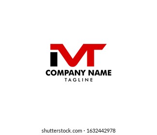 Initial Letter IVT Logo Template Design