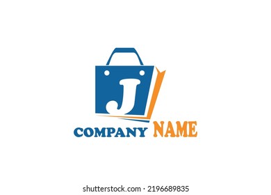 logotipo de las bolsas iniciales de la letra J