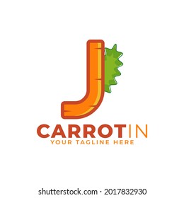 Vector de diseño del logotipo de la flecha J de la letra inicial. Diseñado para diseño de sitios Web, logotipo, aplicación, interfaz de usuario