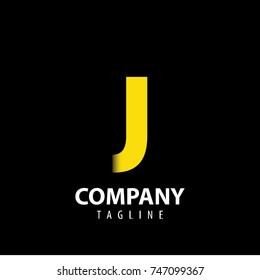 Initial Letter J Design Logo