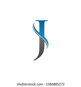 Initial Letter J Logo With Creative Modern Business Typography Vector Template. Creative Abstract Letter J Logo Vector. J Logo Design.