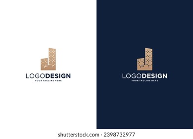 Diseño inicial del logotipo J concepto inmobiliario. Plantilla de logotipo de construcción de letras J