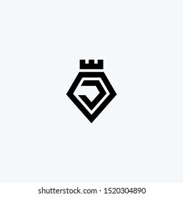 initial letter of the J logo icon, inspiring logo designs for companies Vector