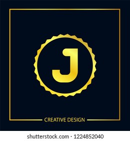 Initial Letter J Logo Template Vector Design