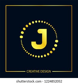 Initial Letter J Logo Template Vector Design