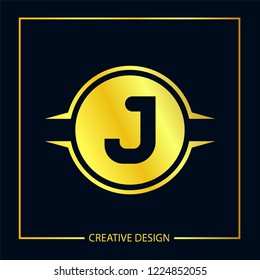 Initial Letter J Logo Template Vector Design