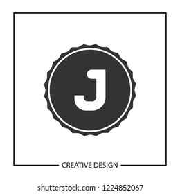 Initial Letter J Logo Template Vector Design