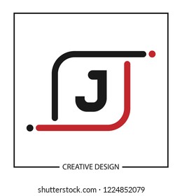 Initial Letter J Logo Template Vector Design