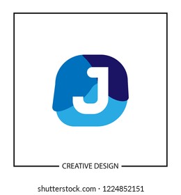 Initial Letter J Logo Template Vector Design