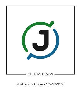 Initial Letter J Logo Template Vector Design