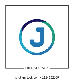 Initial Letter J Logo Template Vector Design