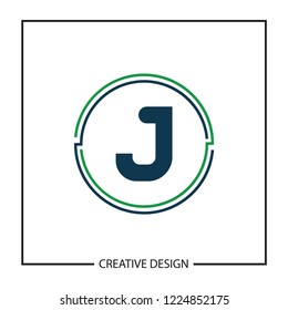 Initial Letter J Logo Template Vector Design
