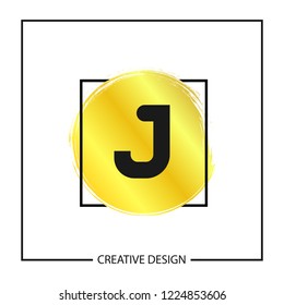 Initial Letter J Logo Template Design Vector Illustration