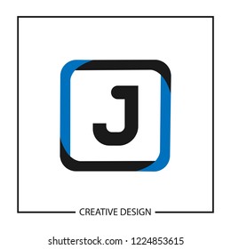 Initial Letter J Logo Template Design Vector Illustration
