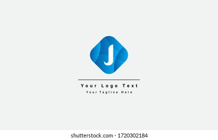 Initial Letter J Logo Template Design Vector Illustration