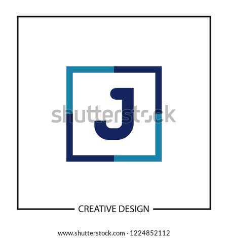 Initial Letter J Logo Template Vector Design